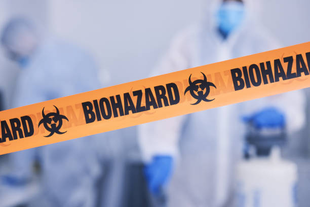 Professional Infectious Disease Decontamination technician working in Park Ridge, IL